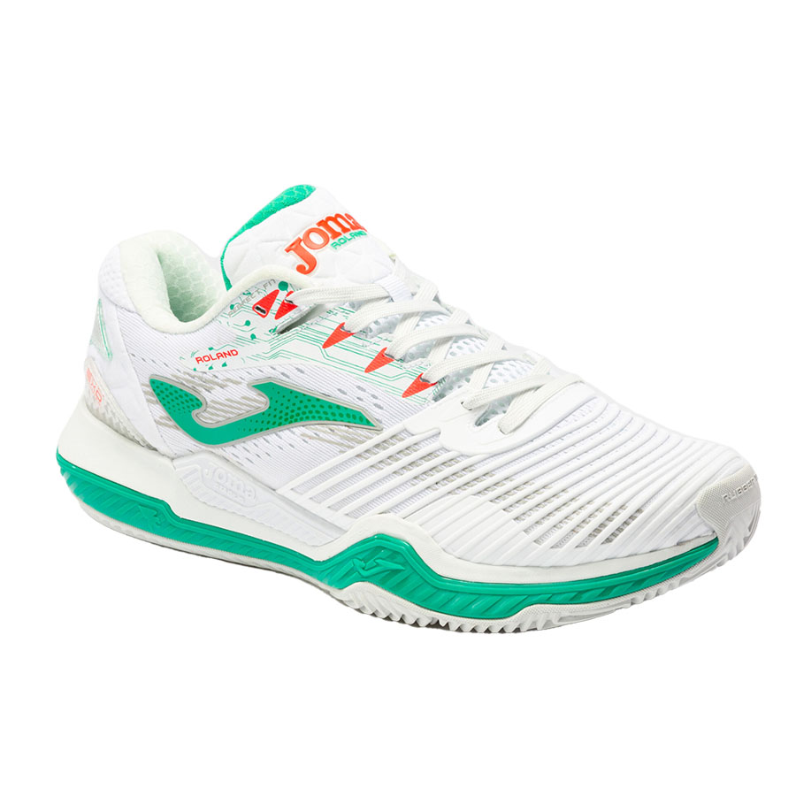 Chaussures Joma Slam 2202 Homme Blanc/Rouge - Sports Raquettes
